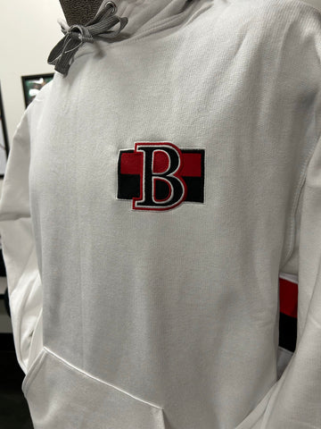 Belleville Senators Embroidered Logo White Hoodie