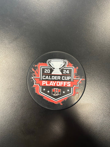 Splash Paint Calder Cup Playoff Logo Puck