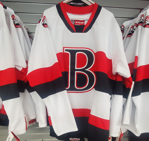 The Belleville Senators unveil their uniforms and inaugural season patch