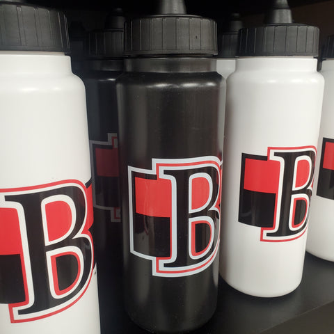 Belleville Senators Logo Water Bottle, Black