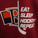 Eat, Sleep, Hockey, Repeat Youth Hoodie