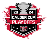 Splash Paint Calder Cup Playoffs Youth Black T-Shirt