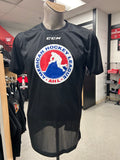 AHL Logo Performance Black T-Shirt