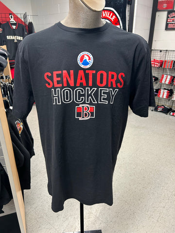 AHL Senators Hockey T-shirt, Black