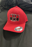 Belleville Senators Logo Fitted Hat, Red