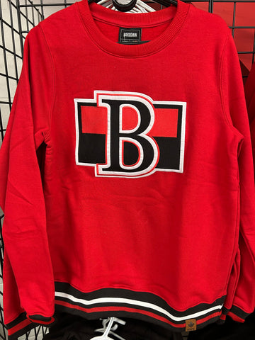 Red Bardown Crewneck