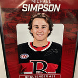 2024-25 Player Poster Headshots - Signed