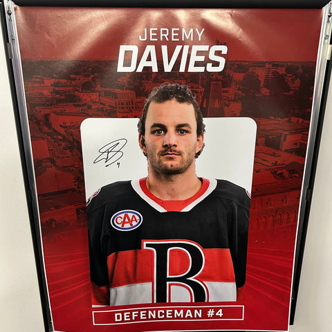 2024-25 Player Poster Headshots - Signed