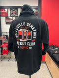 VG Belleville Senators Front Logo & Back Graphic Hoodie , Black