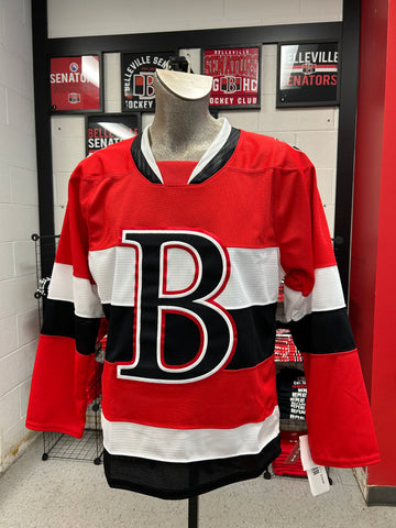 Belleville Senators Game-Worn Red Player Jersey