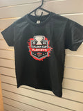 Splash Paint Calder Cup Playoffs Youth Black T-Shirt